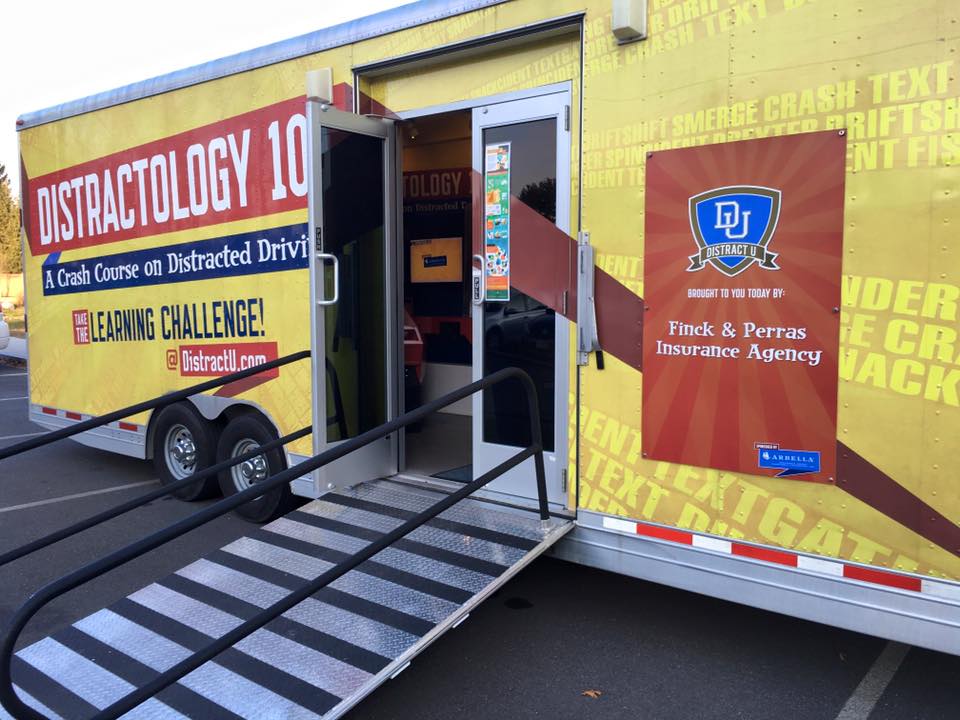 Arbella Insurance’s Distractology visits Easthampton High School